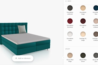 do 3d configurator, furniture,3d model chair sofa bed ar vr on kickflip zakeke