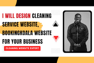 do cleaning service website, bookingkoala website for your business