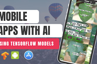 develop custom ai mobile apps using tensorflow and computer vision