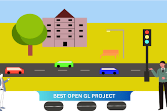 develop a cpp program using opengl, glut and glfw