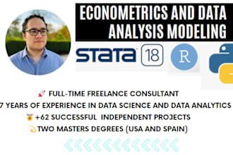 perform statistical data analysis with r, stata and python
