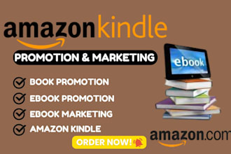 do amazon book and kindle, children or ebook promotion setup amazon kdp ads