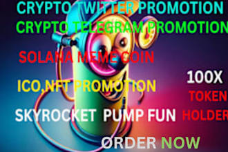 do crypto twitter, nft promotion, ico, web 3 marketing to get 90m real investors