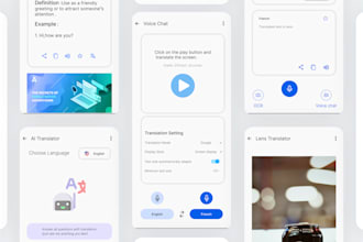 design user friendly mobile app in figma