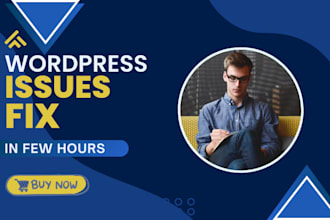repair wordpress issues and wordpress bugs within few hours