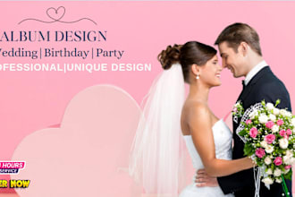 design unique photo book,wedding album ,travel photo book