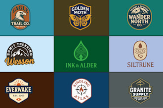 design a 70s vintage retro logo with free unlimited revisions