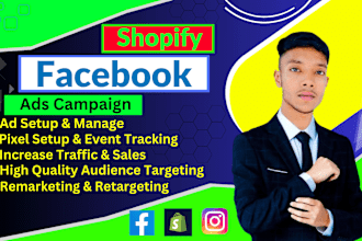 setup shopify facebook ads campaign, fb advertising