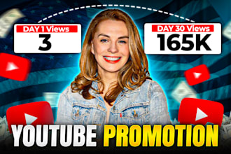 do organic youtube promotion to real audience for channel growth