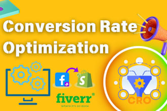 make conversion rate optimization cro for your ecommerce or shopify store