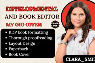 proofread developmental edit fiction novel memior romance children fantasy book