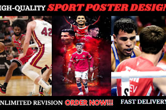 create sports flyer, gym flyer, fitness flyer poster, poster banner