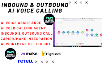 vapi retell ghl chatbot voice inbound outbound ai calling agent synthflow expert