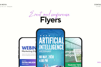 do professional event and conference flyers
