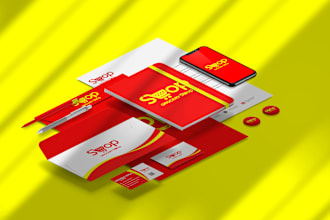 design brand style guide and full corporate branding identity package