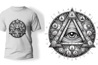 design custom graphic t shirt merch for musicians and bands