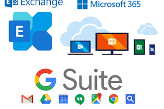 setup and migrate emails to gsuite, workspace, office 365, cpanel or zoho