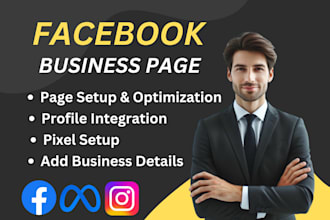 create facebook business page and fix meta business manager