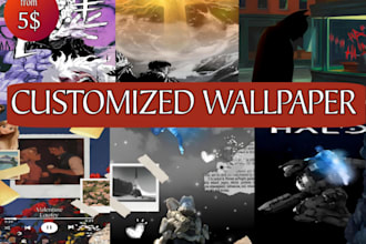 create customized wallpapers with high resolution