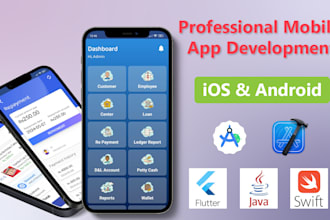 develop custom IOS and android mobile apps