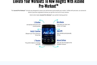 create supplement websites unique to your brand