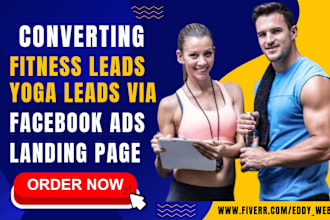 design fitness website weight loss website to generate weight loss fitness leads