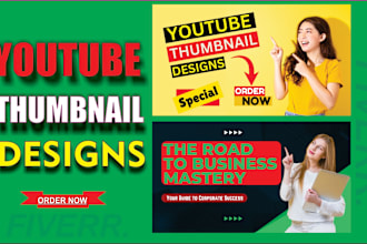 design amazing youtube thumbnail that attract viewers