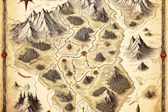 make a fantasy map for your dnd campaign