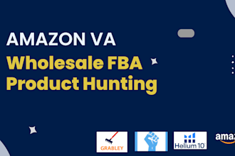 be your amazon fba wholesale product research VA for online arbitrage