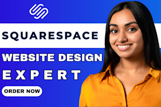 revamp update squarespace website landing page redesign clone edit shopify