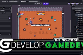 teach you how to make games using gdevelop