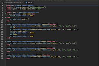 professional roblox scripter,full map creation for you roblox game,roblox builde