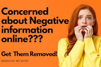 online reputation management, suppress negative links, ORM, reputation