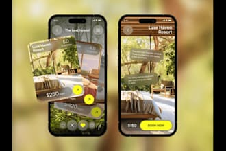 build an event booking app, ticket booking app, hotel booking app,conference app