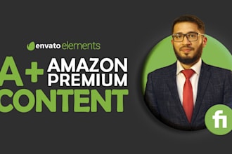 design premium amazon a plus content, enhanced brand content ebc listing images