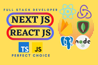 develop web apps using reactjs, nodejs, tailwind css, html5, javascript, mongodb