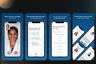 create and develop a telemedicine app and website