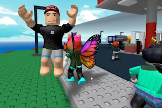 develop a full roblox game, script your roblox game, roblox vfx, shooting game