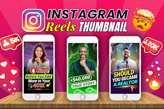 design instagram reels thumbnail or reels cover using canva