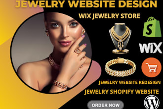 design jewelry shopify website redesign wix jewelry store, jewelry dropshipping