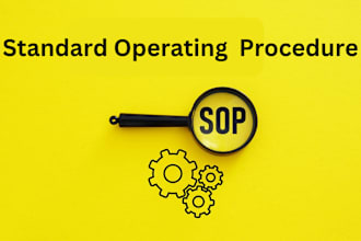 do sop standard operating procedure policy manual