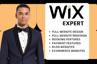 do wix website redesign, wix website redesign, wix website design, wix studio
