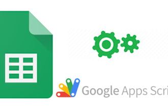 do google sheets, forms automation, front end UI design using apps script