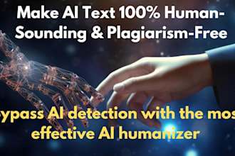 rewrite, edit, proofread and humanize your chatgpt or ai generated content