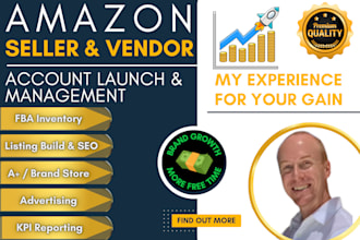 manage your amazon seller and vendor account