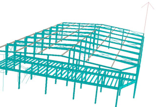 the structure design of peb steel buildings using staadpro
