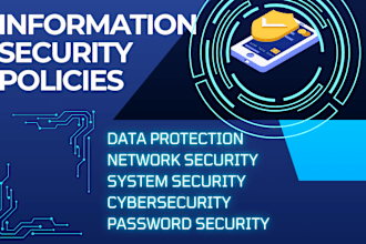 write information security policies and procedures
