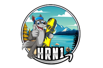 design a professional wolf logo