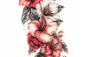 do any floral, animal or botanical art illustration