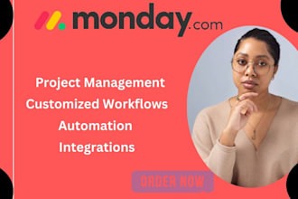 setup monday CRM for project management automation